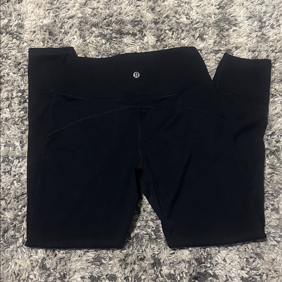 Lululemon black women’s tights leggings size 8 - Picture 4 of 6